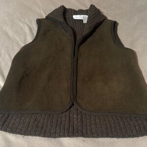 Liz Claiborne Dark Brown Sweater Vest